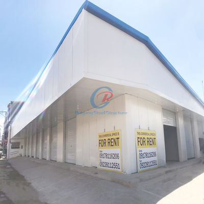 Q235 Q355 철강 PEB 구조, 상업용 철강 구조 PEB