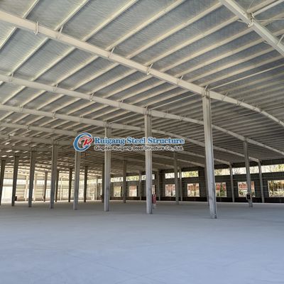 가연 또는 페인트 표면 건축용 맞춤식 철강 구조 창고