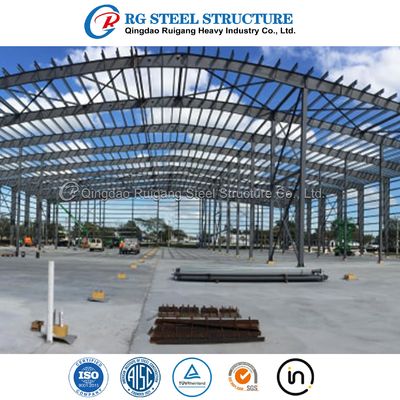 전공된 대형 스판 철강 구조 건물 전공 금속 창고 작업실 사무실 건물 공장 쉐드