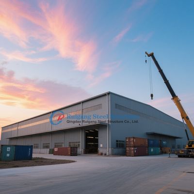 모듈식 및 조립식 강철 구조 건물 경량 강철 구조 창고 내구성이 뛰어난 입체 공장