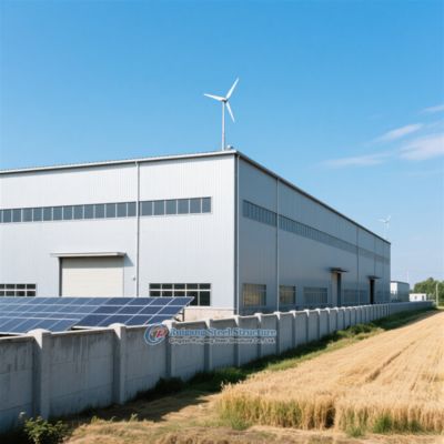 주문식 철강 구조물 창고