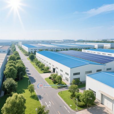 사무실 공간과 맞춤식 철강 구조 창고