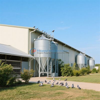 맞춤식 철강 구조 가축집 우유 농장용 방화 방지