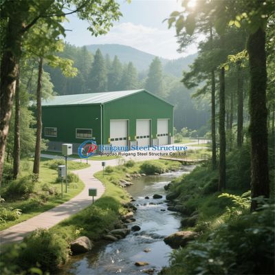 High Rise Prefabricated Peb Steel Structure Construction for Metallic Warehouse