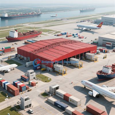 조립식 창고 강철 구조 금속 작업장 건물 창고