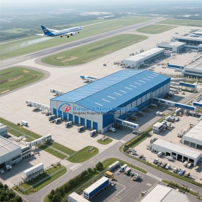 조립식 소방 강철 구조 프레임 워크숍 창고 격납고 건물