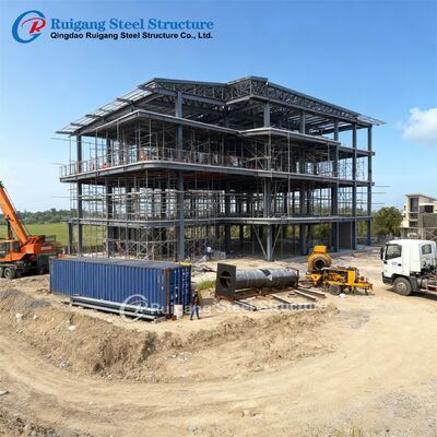 Prefab Multi Story Building Warehouse Steel Structure Workshop Warehouse Construction 